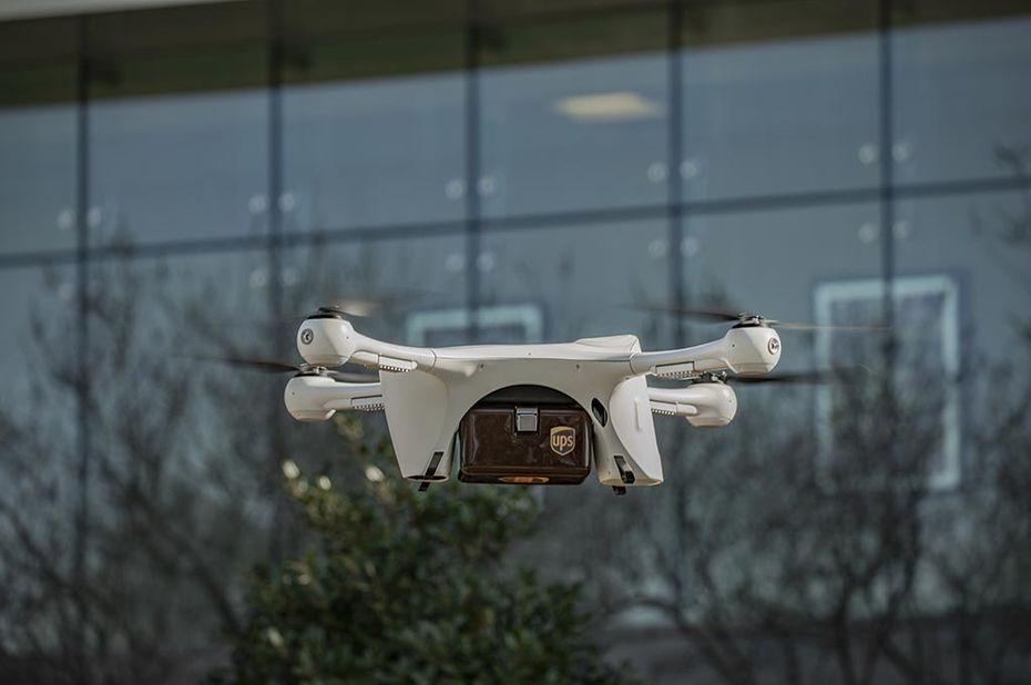 drone livraison ups