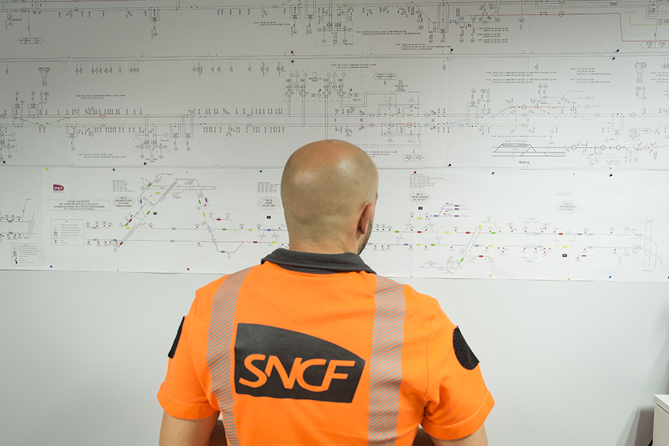 plan réseau SNCF
