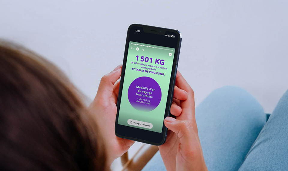 « Ma Rétrainspective » le bilan décalé de ses déplacements avec SNCF Connect SNCF NUMÉRIQUE